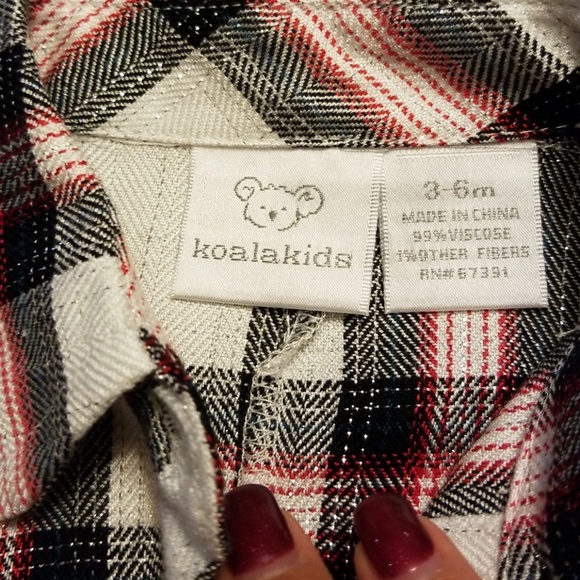 Girls button up top - Picture 2 of 3